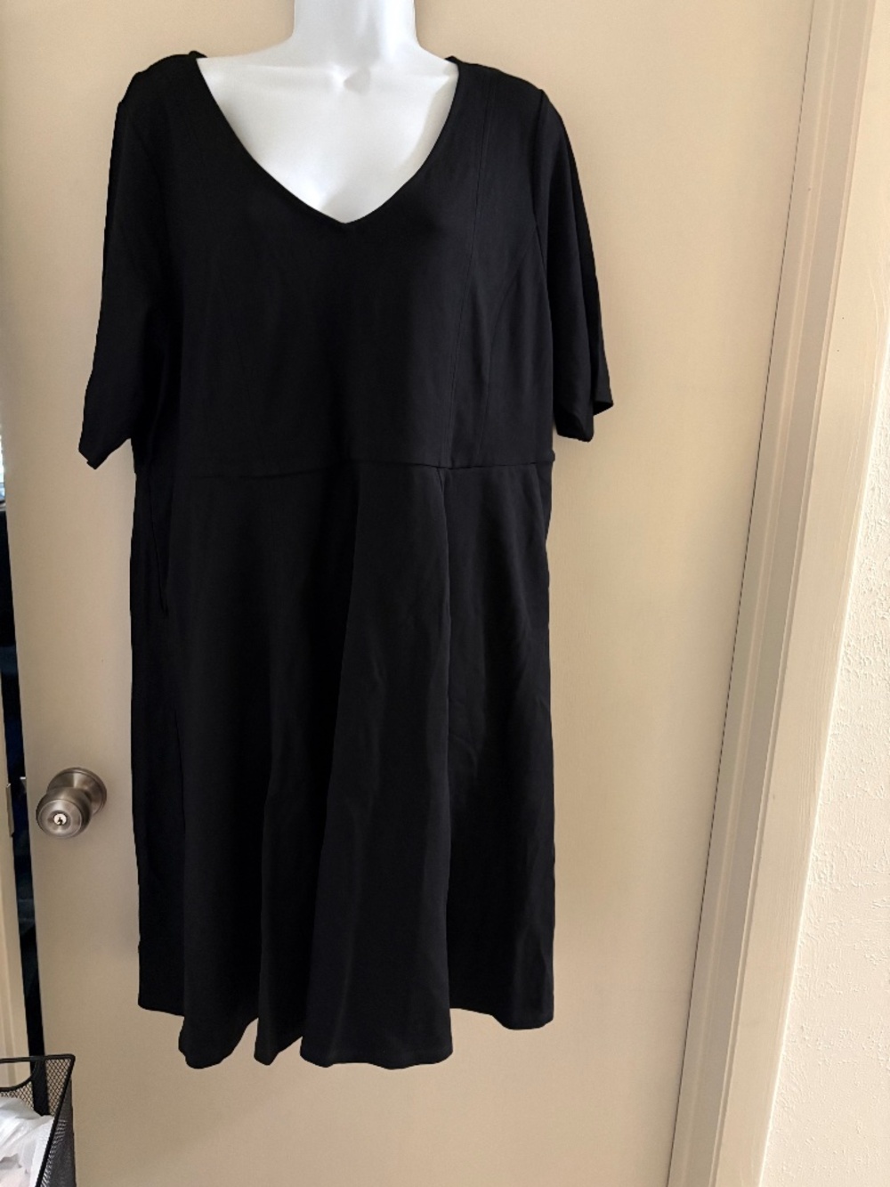 Torrid black short dress 2X